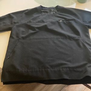 Figs black lismore extra small scrub top